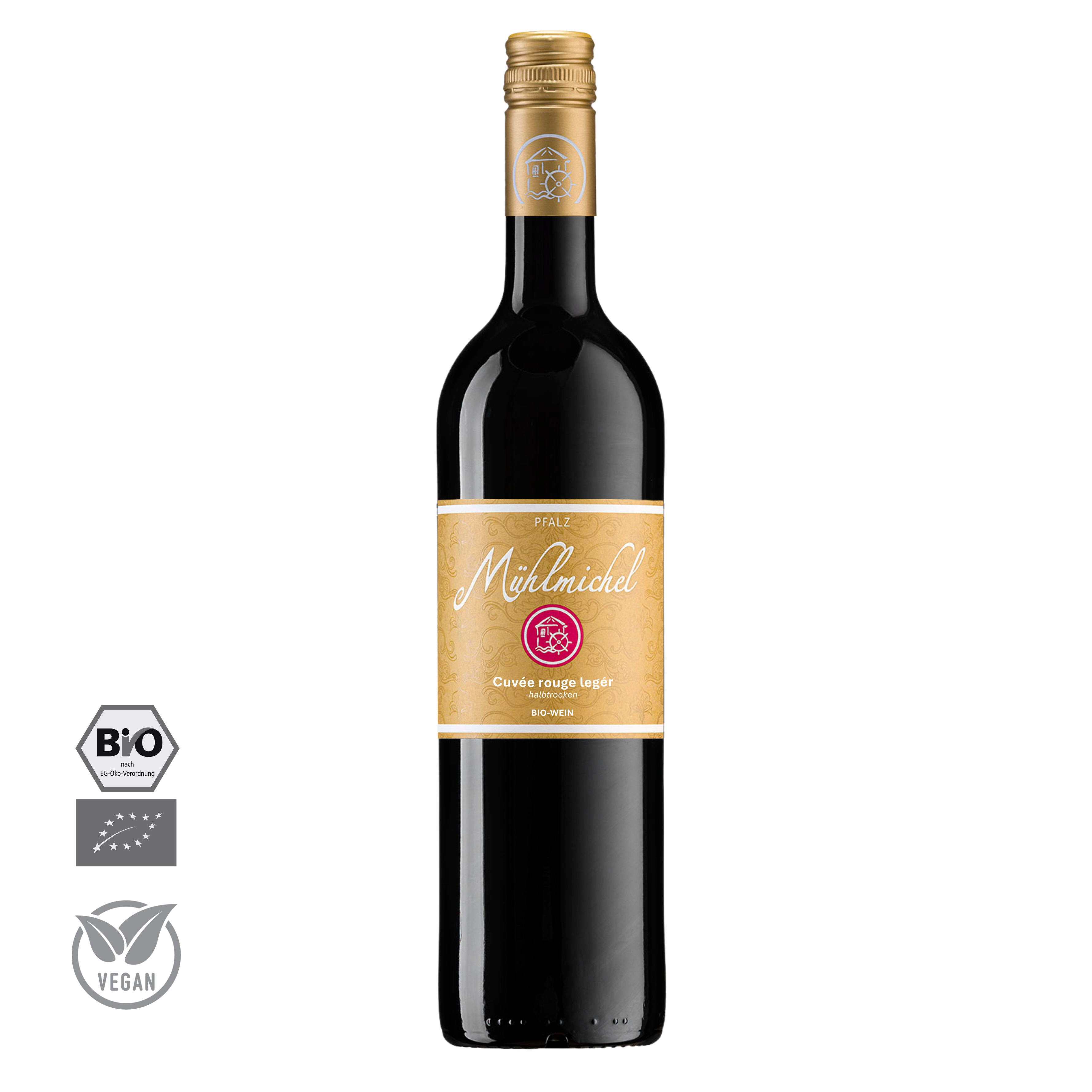 2023 Cuvee rouge leger Rotwein halbtrocken °12