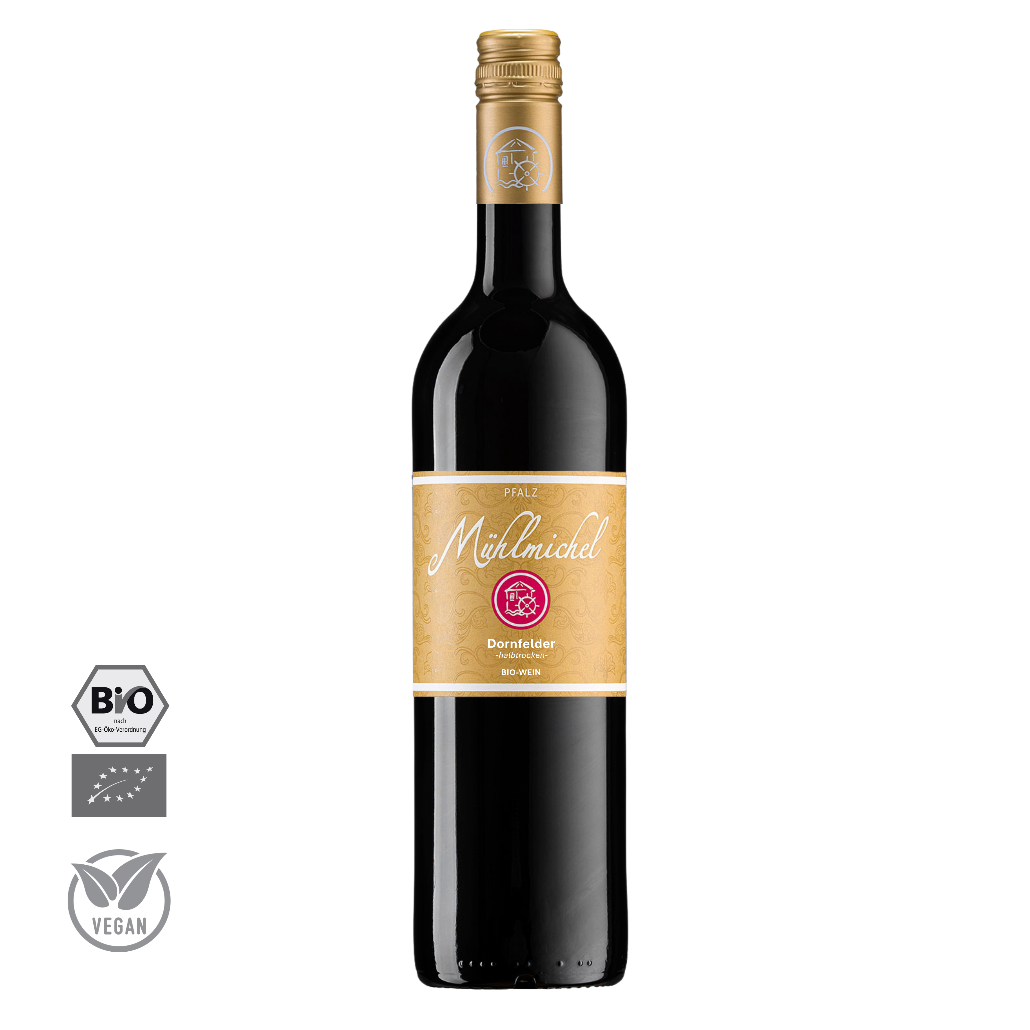 2023 Dornfelder Rotwein halbtrocken °13