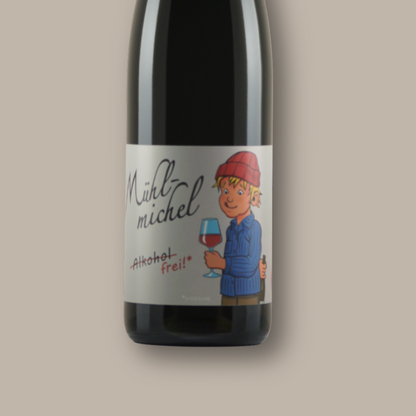 Alkoholfreier Rotwein Cabertin Bio Weingut Muehlmichel Kirchheim Pfalz 