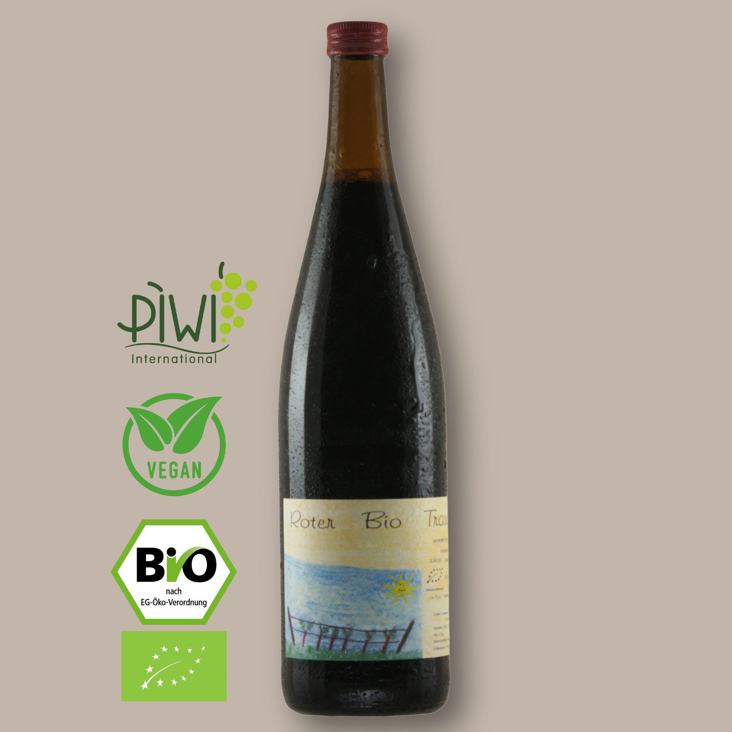 Bio Traubensaft Rot Bio Weingut Mühlmichel Kirchheim Pfalz