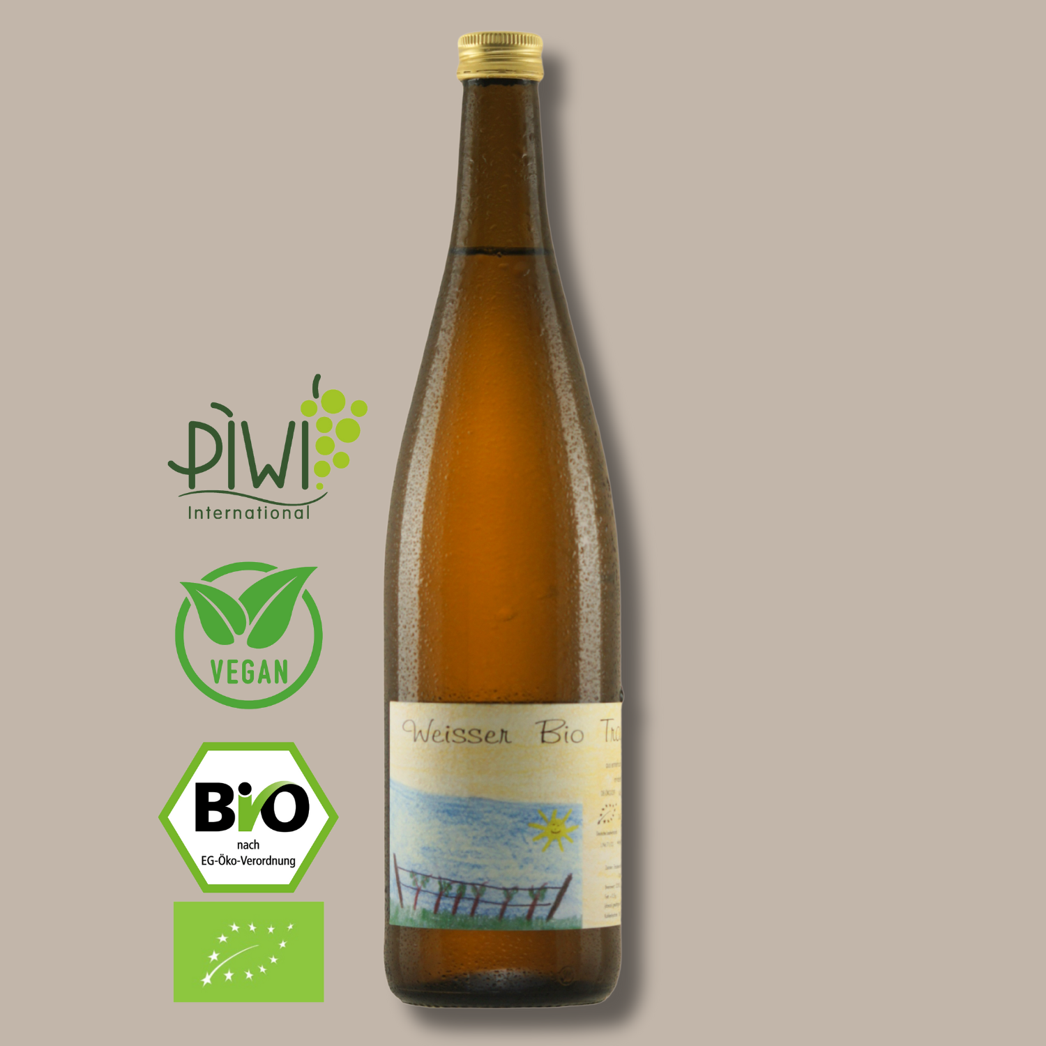 Bio Traubensaft Weiss Bio Weingut Mühlmichel Kirchheim Pfalz