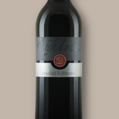 Dornfelder Rotwein halbtrocken zwei zwei Bio Weingut Muehlmichel Kirchheim Pfalz