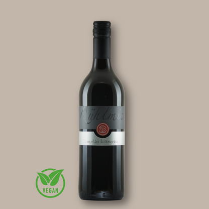 Dornfelder Rotwein halbtrocken zwei Bio Weingut Muehlmichel Kirchheim Pfalz