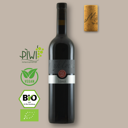 Laurot Rotwein trocken Bio Weingut Muehlmichel Kirchheim Pfalz 