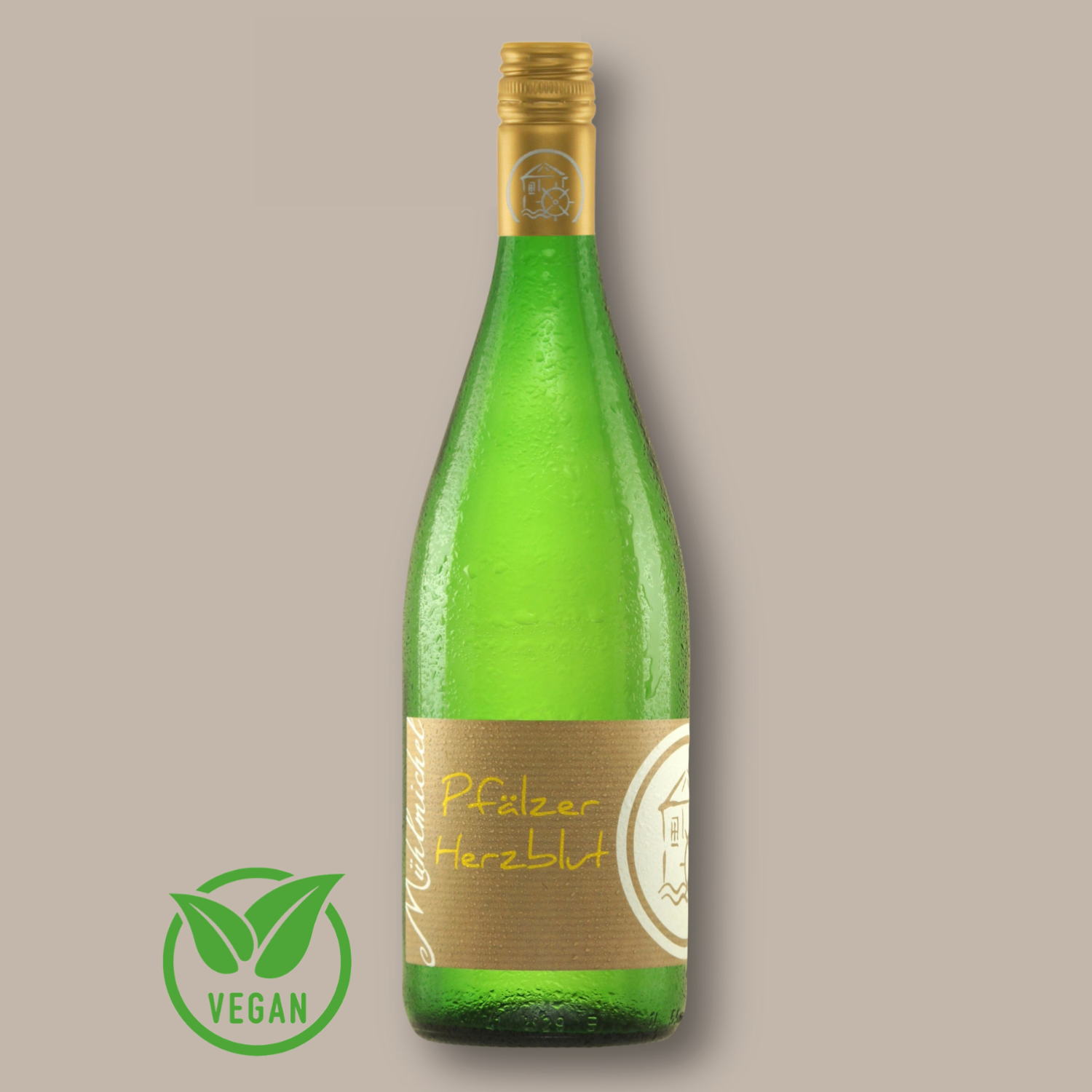 Riesling lieblich Weißwein  Bio Weingut Muehlmichel Pfalz